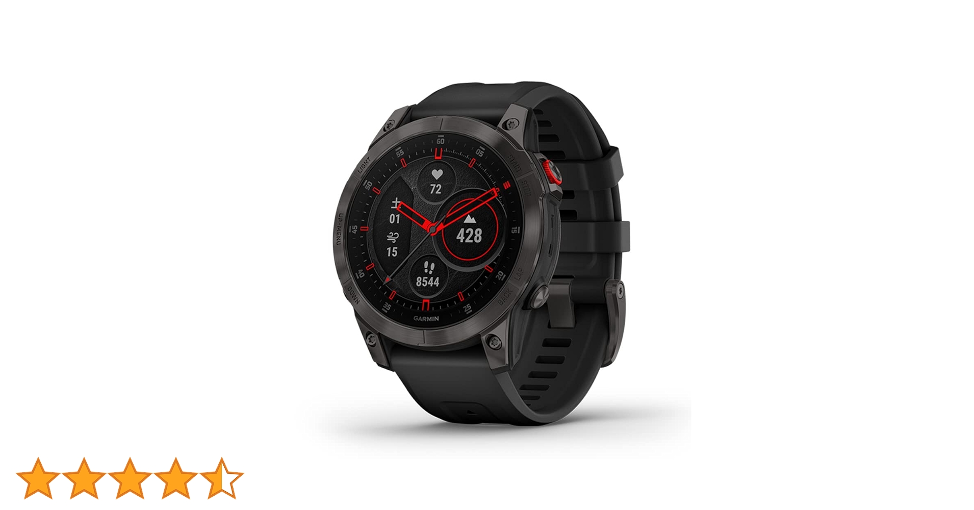 Amazon | GARMIN(ガーミン) epix Sapphire Carbon Gray DLC Ti